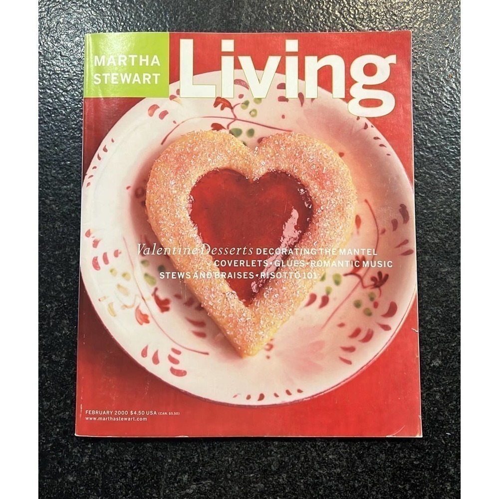 Vintage Martha Stewart‎ Living Magazine February 2000